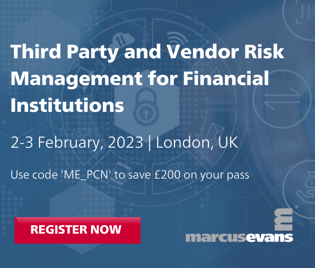 Event information: third party and vendor risk management for financial institutions